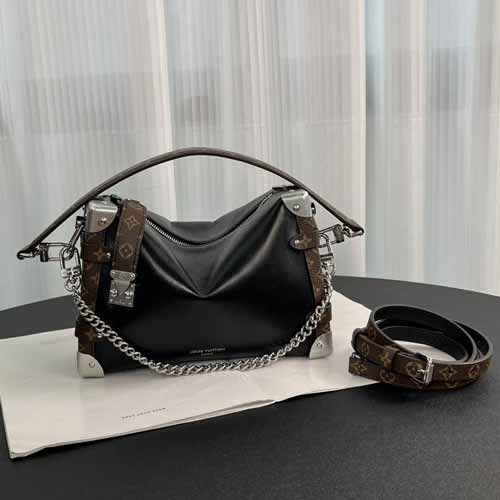 LV新款side trunk軟盒子包