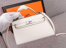 Hermes經典款凱莉包 牛皮女士手拎斜挎包 兩用