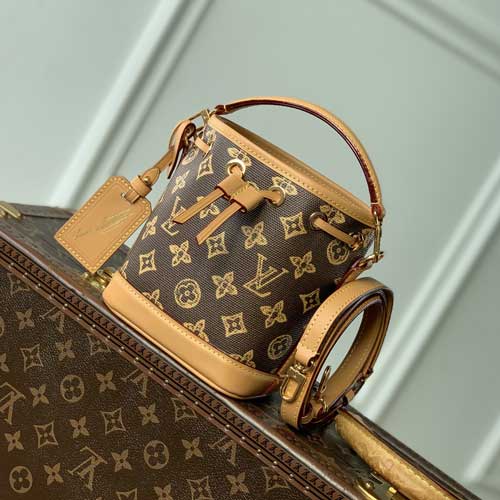 LV超萌 Nano Noé手袋M27699，為 Monogram 130 