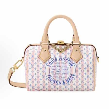 LV Speedy 枕頭包M29459 米色，溫