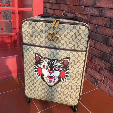 古奇專賣店限量版卡通行李箱