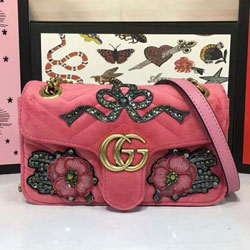 古奇高等刺繡天鵝絨珠