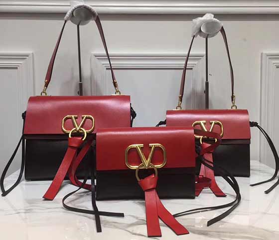 華倫天奴專柜全新明星走秀款VRING Bag明星同