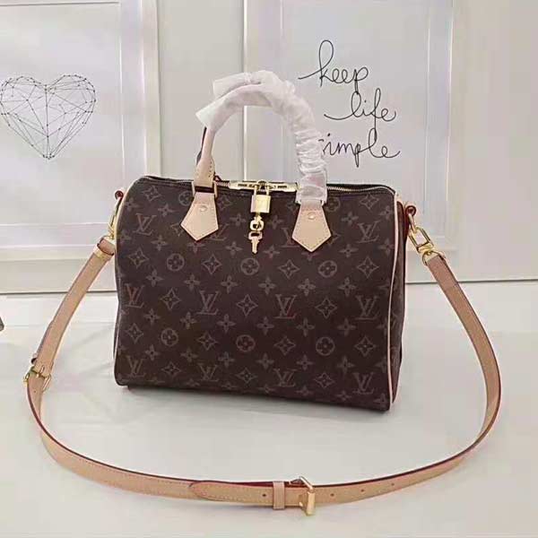 LV經典老花Monogram帆布SPEEDY 30 手袋 M40391