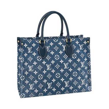 2022年LV老花牛仔布經(jīng)典包配搭牛仔裝