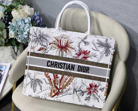 Dior Book Tote花園系列經典款復古風實用型購物袋 M