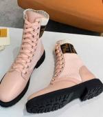 Fendi新款中桶靴子 Forever系列復古拼接馬丁短靴