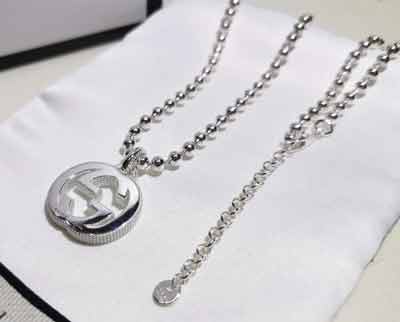 Gucci經典雙G項鏈網紅明星都愛戴的款男女款雙