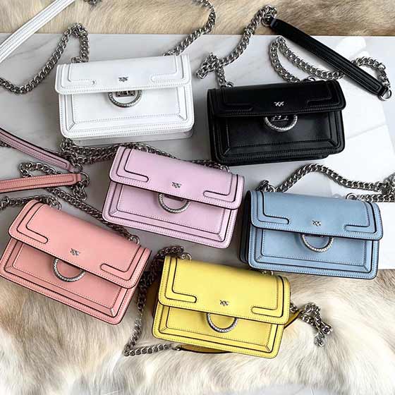 Pinko新款love系列糖果色系小號(hào)