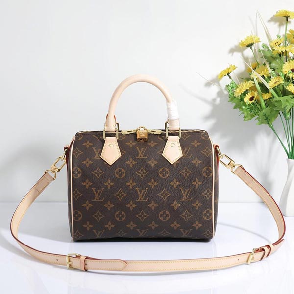 路易威登高等原單Monogram帆布Nano Speedy手袋61252