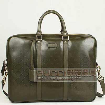 GUCCI/<a href=/tag/pinpai/guqicn.html target=_blank class=infotextkey>古奇</a>2012新款男包201480軍綠色