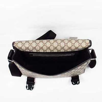 古奇男包201732 新經典款GG花紋男士斜背包