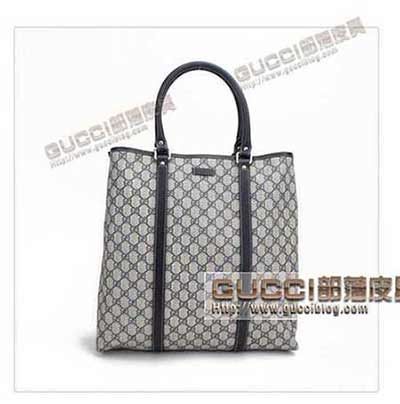 gucci新款藍色老花單肩包223668 古奇尚時髦女包 購物包