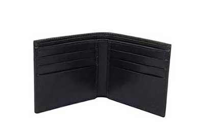 古奇女士黑色錢(qián)夾 古琦帆布配內(nèi)里真皮錢(qián)包225826 AF41N 1000