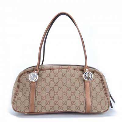 古琦經典帆布女士單肩包232958 FN92G 9752