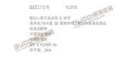 古奇化妝包 245938 女包 小號單肩包