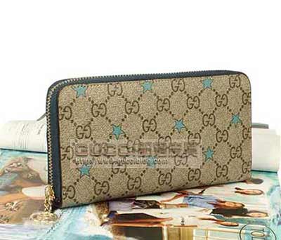2013夏季新款潮流經典款錢夾 過膠錢包307982-8879F蘭星PVC