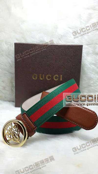 古奇男士皮帶 真皮平滑扣牛皮皮帶G401