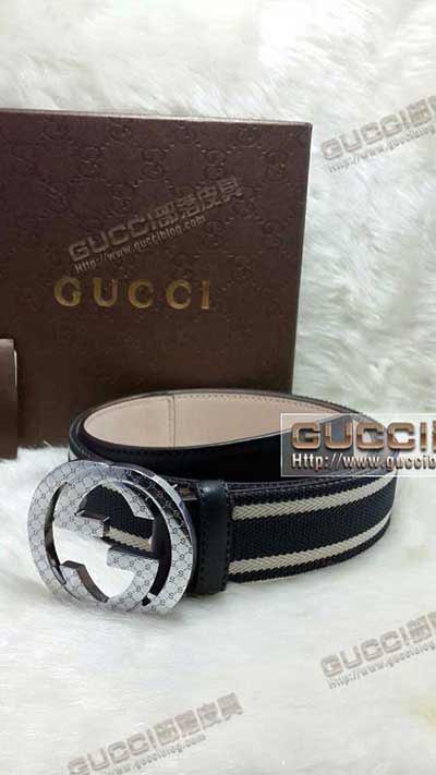 古奇經典皮帶 gucci男女士通用款牛皮真皮腰帶G4107