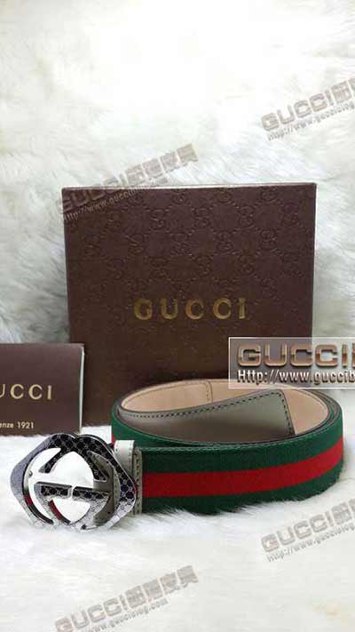 古奇女士男士真品商務休閑腰帶G4130