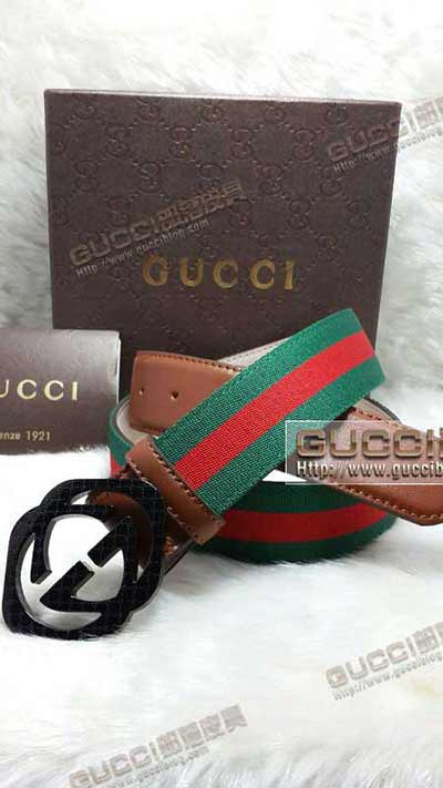 意大利真品代買 古琦男士經典款雙G皮帶G4159