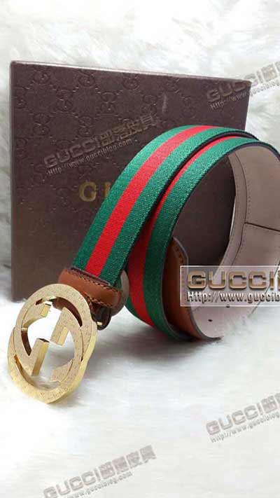 古奇男士皮帶男款腰帶真皮皮帶 平滑扣G4208