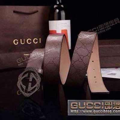 古奇時尚休閑 古琦奢華經典 高等字母G扣皮帶G425 35