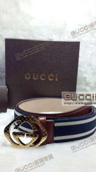 gucci皮帶 古奇休閑時尚潮褲帶G465