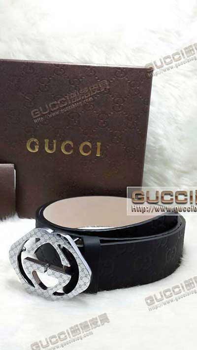 代買真品gucci古奇經典熱消休閑百搭腰帶 G486