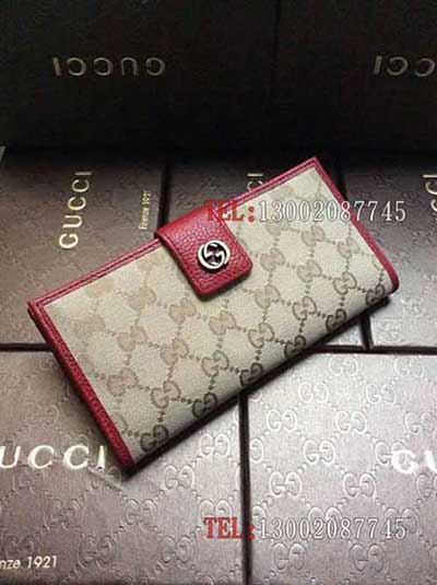 錢包 gucci全皮女士錢夾 真皮高等長款拉鏈手拿包 G917206