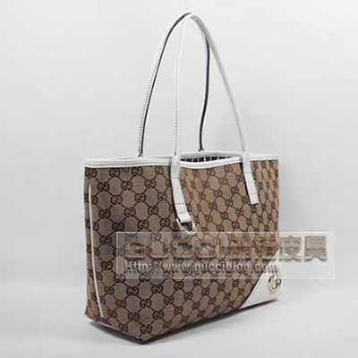酷奇gucci女包 新時(shí)髦女士單肩包 手提女包169946古奇帆布肩挎包