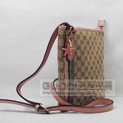 愛(ài)情公寓陳美嘉同款經(jīng)典斜挎古奇女包 帆布單肩斜挎女包 144388