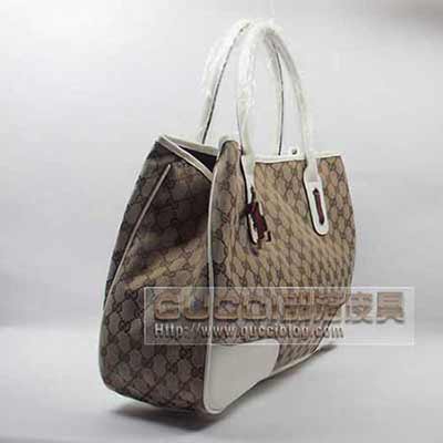 古奇女士時尚蝴蝶結梯形單肩手提休閑包161719