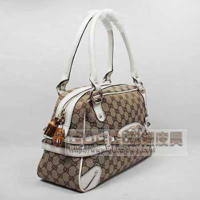 真品品質女士包包時尚手提包單肩包159398帆布包 杏白