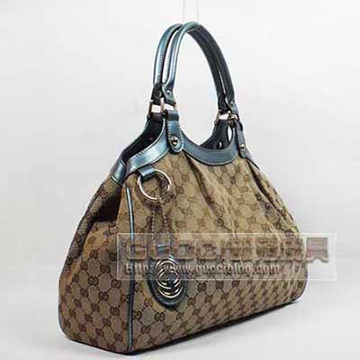 gucci經典款帆布手提包 女士單肩包211944