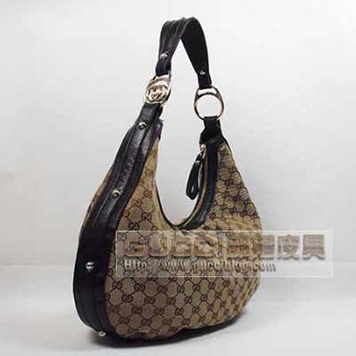 酷奇gucci新款水餃形單肩女士包 女士個(gè)性潮流手提包頭層牛皮包223952