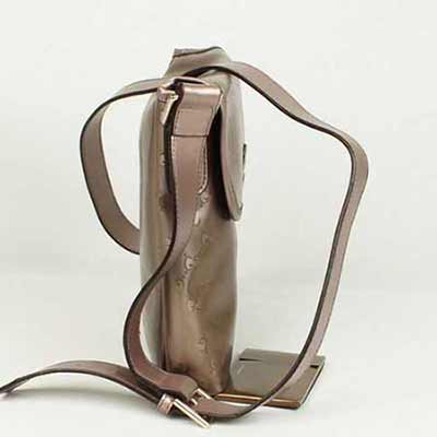 古奇帆布包斜跨包 男士休閑單肩包 223666紫紅