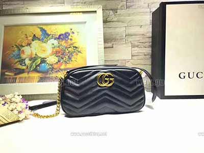 gucci相機(jī)包 GG marmont（小號(hào)）相機(jī)小包