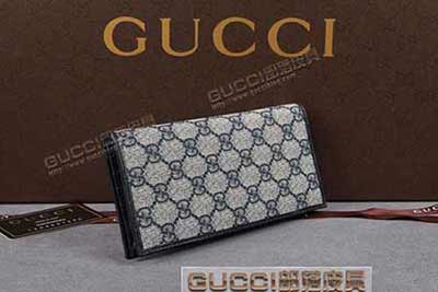 gucci 245887 藍(lán)PVC藍(lán)皮 古奇pvc錢包