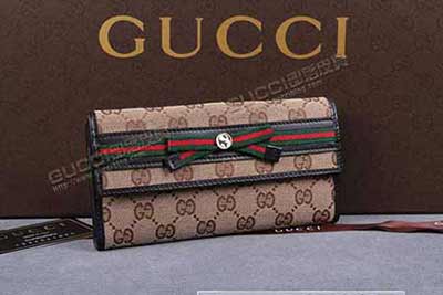 代買帆布拼皮三折女款大錢包 長款logo手包 卡包 256933淺杏布米白皮