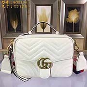 GUCCI古奇 專柜品質 采用進口牛皮 原廠五金！精致做工 獨家實物拍照 質量如圖可見 款號：498100尺寸：25*19*8