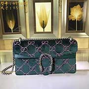 GUCCI古奇 專(zhuān)柜品質(zhì) 采用進(jìn)口牛皮 原廠五金！精致做工 獨(dú)家實(shí)物拍照 質(zhì)量如圖可見(jiàn) 款號(hào)：499623尺寸：25*14*8