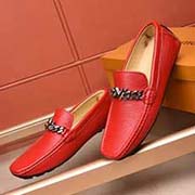  路易威登·louisvuitton 2018春夏專柜GLORIA系列款 原廠特供皮料生產 原版楦型。以遍布鞋面的Monogram壓紋等精致工藝細節(jié)展現優(yōu)雅風貌的經典開車套腳休閑鞋 意大利進口小牛皮制