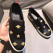 -GUCCI高等貨 男士2018專柜同步發售 漫畫畫紋 時尚休閑 舒適透氣個性 潮男守選 進口羊皮里 時尚潮流 原廠特供原版底 獨家活動成型超級舒適 高品質 可隨意進出專柜 38-44