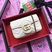 GUCCI古奇 不管是用料 做工 logo 鋼印 編碼 走線 每一個細節都將古奇的精彩內涵表現得淋漓盡致 質量保證 售后無擔憂 原廠材料！實物拍攝 質量如圖可見 型號：476433尺寸：16.5*10