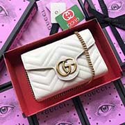 GUCCI古奇 不管是用料 做工 logo 鋼印 編碼 走線 每一個細節都將古奇的精彩內涵表現得淋漓盡致 質量保證 售后無擔憂 原廠材料！實物拍攝 質量如圖可見 型號：474575尺寸：20*13*6