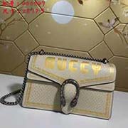 gucci進(jìn)口牛皮 原廠五金！精致做工 獨(dú)家實(shí)物拍照 質(zhì)量如圖可見(jiàn) 款號(hào): 400249尺寸：寬28*高17*側(cè)寬9顏色：白色