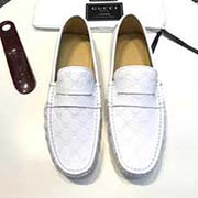  GUCCI高等代買 男士2018HK專柜同步發(fā)售。意大利進(jìn)口牛皮+真皮內(nèi)里 鞋底：原廠特供原版底 獨家活動成型底超級舒適 原廠跟單貨 高品質(zhì) 細(xì)節(jié)決定品質(zhì)38-45