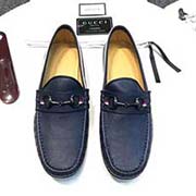  GUCCI高等代買 男士2018HK專柜同步發售。意大利進口牛皮+真皮內里 鞋底：原廠特供原版底 獨家活動成型底超級舒適 原廠跟單貨 高品質 細節決定品質38-45