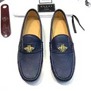  GUCCI高等代買 男士2018HK專柜同步發售。意大利進口牛皮+真皮內里 鞋底：原廠特供原版底 獨家活動成型底超級舒適 原廠跟單貨 高品質 細節決定品質38-45